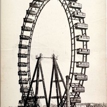 Paris France The Big Ferris Wheel 1910s WW1 Era Postcard #2 Grand Roue PCBG12A - £14.95 GBP