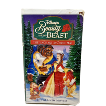 Vintage Disneys Beauty and the Beast The Enchanted Christmas VHS Video Tape - $8.49