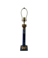 Blue Faux Lapis Columnar Table Desk Lamp - $221.25