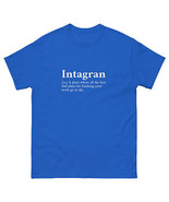 Men&#39;s classic t shirt Instagran comic funny gift - £15.73 GBP+