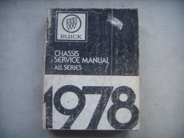 1978  BUICK Chassis Service Shop Manual  (Phone Book Size). Repair - $33.66