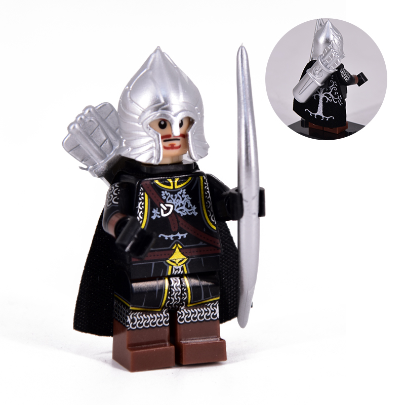 1pcs LOTR Gondor Light Archers Warrior Custom Minifigure Building Blocks - $3.68