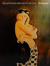 Carroll Shelby "The Right Parts" Pin-Up Metal Sign - $39.95
