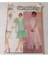 7056 Vintage Simplicity Sewing Pattern Misses Jessica McClintock Dress 1... - $6.75 CAD