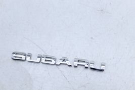 08-14 SUBARU IMPREZA WRX SEDAN REAR TRUNK LID EMBLEM BADGE LOGO E4408 image 5