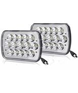 GEORGIE BOY CRUISE MASTER 1996 1997 1998 CHROME LED HEADLIGHTS HEAD LIGH... - $128.69