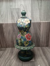 Hand Made Mosaic Home Decor Dress Form - £25.87 GBP