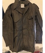 Vintage Dutch Army Field Jacket 1984 Chest 88X92 CM Cotton Green EUC - $404.08 MXN