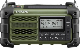 Sangean Mmr-99 Am/Fm-Rbds/Bluetooth/Aux/Weather/Multi-Powered, Forest Green - £100.74 GBP