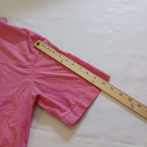 Chaps Button Down Shirt Men’s Size Medium Fuschia Short Sleeve Easy Care image 10
