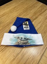 Disney Star Wars The Mandalorian Grogu Baby Yoda Christmas Santa Hat KG JD - $9.90