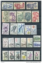 Czechoslovakia  1964  Mi 1447-1502 MH Complete Year  (-2 stamps) CV 89 euro - £38.79 GBP