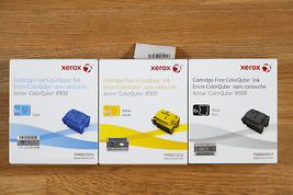 Genuine Xerox CYK Cartridge-Free ColorQube Ink ColorQube 8900 108R01014,... - £124.30 GBP