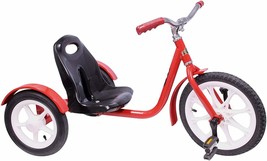 CHOPPER Style Tricycle Bike - USA Handcrafted Quality in FIRE ENGINE RED - $389.97