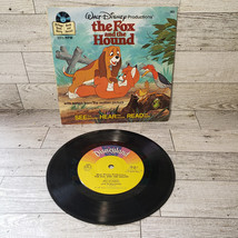 The Fox And The Hound #383 Vintage 1981 See/Hear/Read Book &amp; Record Walt... - $8.11