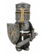 Chibi Medieval Knight Of The Cross Templar Crusader Armored Swordsman Fi... - £18.35 GBP
