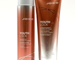 Joico Youth Lock Shampoo 10.1 oz &amp; Conditioner 8.5 oz Formulated With Co... - $59.35