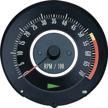 OER Tachometer With 5500 Red Line For 1967 Chevy Camaro 350 or 396/325HP - £247.47 GBP