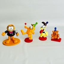 Vtg Applause and Wilton Garfield, Odie, and Pooky Bear PVC Figures Cake Toppers - £14.23 GBP