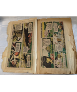 1970&#39;S MARK TRAIL COMIC STRIP NEWSPAPER CUTOUT COLLECTION SCRAPBOOK VINTAGE - $37.00 CAD