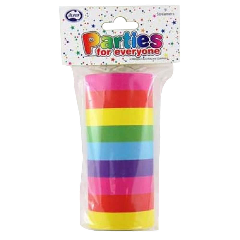 Alpen Parties for Everyone Streamers Stripes 9pk (Assorted) - $16.55