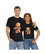 christmas gingerbread man t shirt kawaii cute gift tee stocking stuffer idea - £12.25 GBP - £15.98 GBP