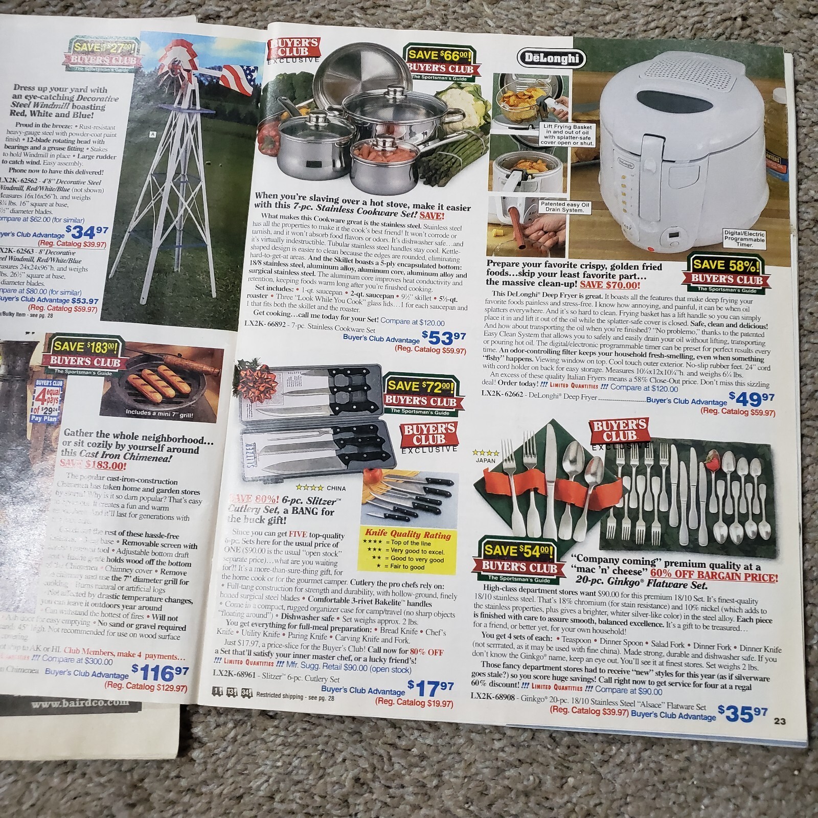 Vintage Buyers Club Sportsman Guide Advantage Members Catalog outdoor 2002 MN Item image 3
