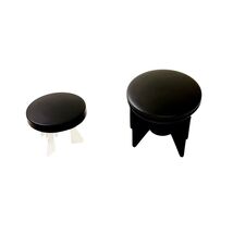 Kohler 4061-BL Escale Overflow Cap - Matte Black - €11,84 EUR