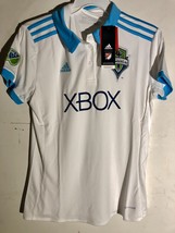 Adidas Women&#39;s MLS Jersey Seattle Sounders Team White Alt sz XL - £6.61 GBP