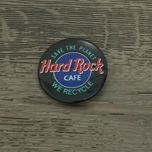 Vintage Hard Rock Cafe Save the Planet We Recycle - Button Pin - $5.00