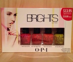 OPI Mini Nail Polish Lacquers Brights 4 colors, great gift! - $10.44