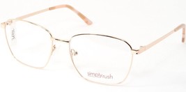 Simply Rush ! By Röhm 2414 251 Gold Eyeglasses Glasses Frame Rohm 53-17-135mm - $67.18