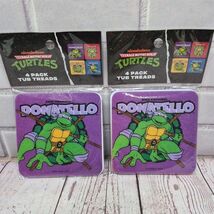 Lot Of 2, 4pc Teenage Mutant Ninja Turtles Bathtub Treads, 4 Different D... - $12.30