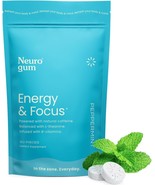 Neuro GUM Nootropic Energy Caffeine Mints | 40mg Caffeine + 60mg L-thean... - £31.14 GBP