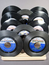 RECORDS 45s Original MOTOWN LABEL Mixed Set of  10 Sleeved  READ! - £35.74 GBP