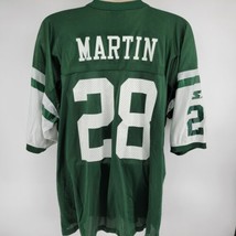 Starter New York Jets Curtis Martin Vintage &#39;90s Jersey Green White Size 2XL 54 - £61.91 GBP