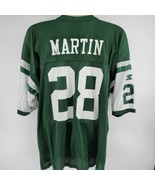 Starter New York Jets Curtis Martin Vintage &#39;90s Jersey Green White Size... - £62.06 GBP