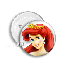 ARIEL BUTTON Pin Pinback Buttons Disney Badge Gift - $56.08 MXN