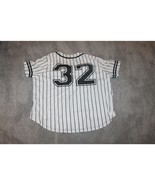 Cult Favorite NY New York Yankees Pinstripes Jersey #32 Size 3X - £22.58 GBP
