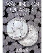 Washington Quarters Coin Folder Album #3 1965-1987 by H.E. Harris - £7.49 GBP