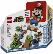 LEGO Super Mario Adventure Starter Course 71360 with TALKING Interactive MARIO - £98.41 GBP