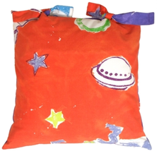 Outer Space Adventure Throw Pillow, Complete with Pillow Insert - £16.45 GBP
