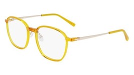 New Airlock Pure P-3012 730 Crystal Yellow Eyeglasses 53/18/140 - $69.25