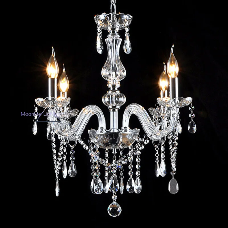  chandeliers multi 6 8 10 arms optional lustres de cristal chandelier led without shade thumb200