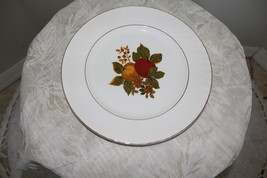 Vintage Enoch Wedgwood English Harvest Fine China 10&quot; Dinner Plate - $28.00