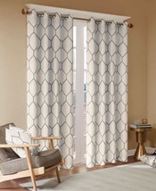 Madison Park Brooklyn Metallic mbroidered Curtain Panel-One Curtain Only... - £29.48 GBP