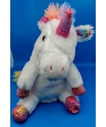 Dancing Interactive Unicorn Rainbow Metallic 11&#39;&#39; Animal Plush Dan Dee Int. - $259.63 MXN