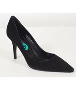 Ralph Lauren Collection Purple Label Womens Black Suede Leather Heels Shoes - £82.82 GBP