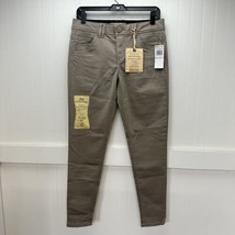Democracy Jeans 6 Ab Technology Skinny Ankle Tan Stretch Denim Booty Lift NEW - £39.37 GBP