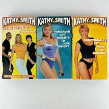 Kathy Smith Fitness Aerobic Exercise Workout VHS Video Tape Lot - £11.66 GBP